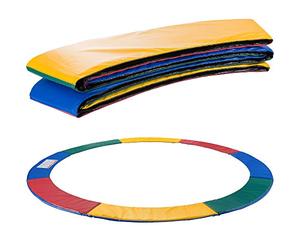 Arebos Cubierta para Borde de Cama elástica | 305 cm | 100% Resistente a los Rayos UV | Protección de Bordes Resistente a los Desgarros | Colorido