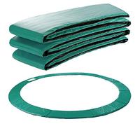 Arebos Cubierta para Borde de Cama elástica | 366 cm | 100% Resistente a los Rayos UV | Protección de Bordes Resistente a los Desgarros | Verde
