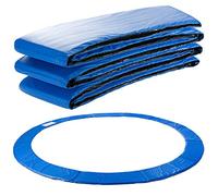 Arebos Cubierta para Borde de Cama elástica | 366 cm | 100% Resistente a los Rayos UV | Protección de Bordes Resistente a los Desgarros | Azul