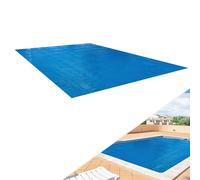 AREBOS Cubierta Solar Piscina Rectangular 400µ Almacena Calor Calefacción Solar