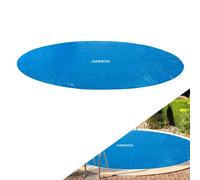 AREBOS Cubierta Solar Piscina Redonda 120µ - Calor, Calefacción y Protección