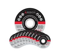 AREBOS Discos de corte | 115 mm de Ø | Tamaño del agujero 22,2 mm Espesor 1,2 mm