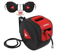 AREBOS enrollador automático de manguera de aire comprimido,giratorio 180°