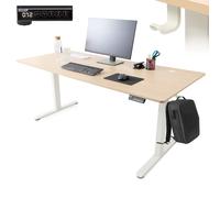 AREBOS Escritorio eléctrico regulable en altura 180x80 cm con función de memoria