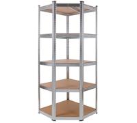 AREBOS Estanterías de esquina Estanterías para cargas pesadas Estanterías taller