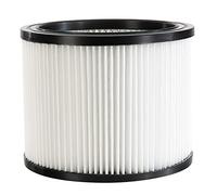 AREBOS Filtro HEPA para aspiradora, adecuado para aspiradoras industriales de 1600 W con EAN 4260627422807, 4260627422814, 4260627422821, lavable, con borde de goma elástica, uso universal.