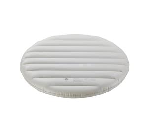 Arebos Funda térmica para bañeras de hidromasaje | Ø 171 cm sin inflar, Ø 150 cm inflada | Cubierta Aislante Inflable para jacuzzis Redondos | Aislante térmico y ahorrador de energía