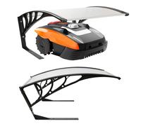AREBOS Garaje robot cortacésped universal techo PC UV resistente intemperie