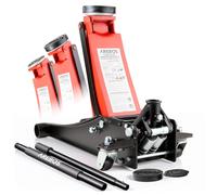 AREBOS gato hidráulico de carretilla 3 t elevador coche con almohadillas de goma