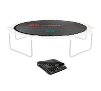 Arebos Lona Protectora para Trampolín Ø 244 cm | Resistente a Roturas y Rayos UV | Lona Impermeable y Protege contra la Intemperie | Negro