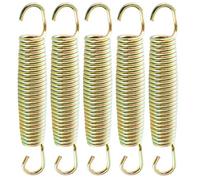 Arebos Muelles de trampolín 215 mm 36 Piezas | Muelle de tensión | Muelle de Rebote | Muelle de compresión | Muelle de Acero para trampolín