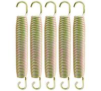 Arebos Muelles para Cama elástica | Muelle de tensión | Muelle de Rebote | Muelle de compresión | Muelle de Acero para Cama elástica | 165 mm 24 Piezas