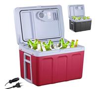 Arebos Nevera Termoeléctrica Portátil 40L | 12/230V con Modo Eco y Función Congelador | Nevera para Coche, Camping, Viajes y Hogar | Silenciosa y Eficiente Energéticamente