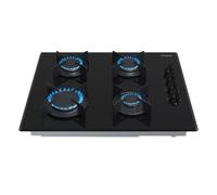 AREBOS Placa de cocción de gas empotrada incl. boquillas gas natural y propano