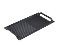 Arebos Placa de parrilla para inducción | Placa de asado de 17.2 x 9 pulgadas | Hierro fundido específicamente para cocinas de inducción | con base antiadherente, resistente a los arañazos | Medio