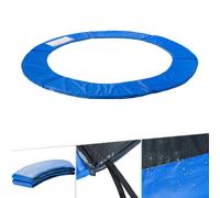 Arebos Cubierta para Borde de Cama elástica | 100% Resistente a los Rayos UV | Protección de Bordes Resistente a los Desgarros | Azul 487 cm