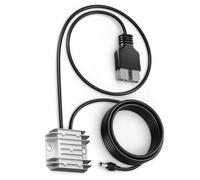 Arecobticy Adaptador de corriente de durabilidad, convertidor de voltajes para dispositivos, 10 V, 24 V, entrada de 30 V, 3,5 A, salida con protección contra sobretensión, aumento del procesador