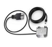 Arecobticy Adaptador de corriente de durabilidad, convertidor de voltajes para dispositivos, 10 V, 24 V, entrada de 30 V, 3,5 A, salida con protección contra sobretensión, aumento del procesador