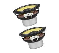 Arecobticy Altavoces de rango completo de 52 mm, 4 Ω, 15 W, sistemas dobles de gran potencia con 20 núcleos de bobinas de voz para uso en cine en casa, accesorios de altavoces portátiles