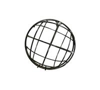 Arecobticy Comederos colgantes de hierro forjado para pájaros, soporte para bolas, comederos inoxidables para jardín, patios y patios traseros, soporte de sebo para pájaros