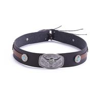 Arecobticy Correa de repuesto para sombrero de vaquero, cinturones occidentales vintage, rurales, de piel sintética, bandas para sombreros de paja Fedora Panamá, bandas occidentales para mujeres y