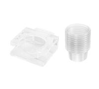 Arecobticy Estación de alimentación para reptiles con soportes de succión seguros, base ventilada y zona de alimentación para presas vivas, cuenco de alimentación de reptiles con succión segura