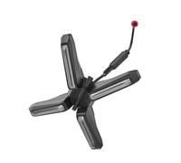 Arecobticy Faros delanteros eléctricos brillantes en forma de X, impermeables, potentes LED brillantes