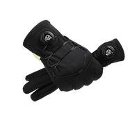 Arecobticy Guantes de esquí de triple capa, diseño térmico, resistentes al viento, construcción de pantalla táctil, capacidad de abrasión reforzada, guantes para clima frío, para hombre