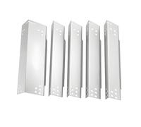 Arecobticy Juego de 5 placas de calor DGH474CRP quemadores de acero inoxidable, accesorios de repuesto para placa de calor de cocina, escudo de barbacoa
