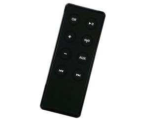 Arecobticy Mando a distancia portátil adecuado para varios dispositivos de sonido, construcción de tamaño pequeño, solución de almacenamiento fácil de llevar, control remoto de viaje