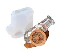 Arecobticy Silicona realista con forma de cañón para hacer manualidades artísticas únicas, decoración del hogar, fabricación de regalos