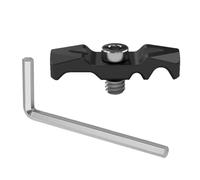 Arecobticy Soporte de cable de estudio con clip en L, abrazadera de cable de liberación rápida de 3 ranuras para cámaras réflex digitales, monitores y plataformas de jaula