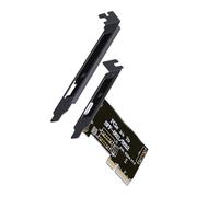 Arecobticy Tarjeta de expansión PCIe a SFF-8611 SFF-8612 puerto tarjeta adaptadora de integración de placa base para PC de escritorio, convertidor de accesorios