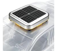 Aredwhiterui Funda Retráctil Automática para Coche con Control Remoto, Funda Impermeable para Todo Clima, Carga Solar En Techo para Estacionamiento Exterior, Entrada, SUV, Sedán Y Camioneta Sedan-S7