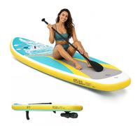 Aredwhiterui Tabla Sup Hinchable Adultos con Control Paddle y Propulsor | Control direccional preciso, estructura drop-stitch reforzada, plataforma 315 cm, pesca y travesías