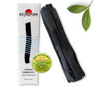 AREKUSAN Carbono Activo Purificador Agua X1 Japonés Filtro Agua del Grifo. Kishu Binchotan 100% Natural de Roble Ubamegashi Wakayama en Japón. Charbon Vegetal Bio Purificación Aguas Jarra Botella