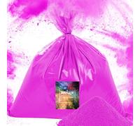 ARELUX Polvo de color morado uva, 6 libras a granel (2 x 3 libras) para guerra de colores, guerra de polvo y eventos divertidos, paquetes individuales duraderos, polvo Holi vibrante para revelación de