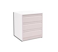 arelwood . com - Cajonera para Armario, Montada, Frente Postformado, Color Cerezo Duero, 70 cm Ancho x 55 cm Fondo - 3 Cajones 16 cm. Alto 56.8 cm. Entrega A PIE DE Calle