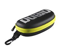 Arena 000001E048-503 Estuche para Gafas de Natación, Unisex Adulto, Multicolor (Black-Silver-Fluo Yellow)