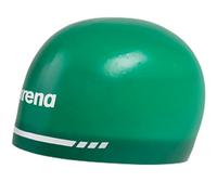 Arena 3D Soft USA - Gorro de natación Unisex de Silicona para Adultos, Hombres y Mujeres, Kit de Equipo de natación para Practicar en la Piscina y para competiciones, Color Verde, Talla XL