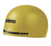 Arena 3D Soft USA - Gorro de natación Unisex de Silicona para Adultos para Hombres y Mujeres, Kit de natación para práctica de Piscina y Carreras, Amarillo, Extra Grande