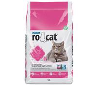 Arena aglomerante de talco para gatos - RoCat - Cantidad: 5 L