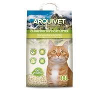 Arena aglomerante de tofu para gatos - 18 L