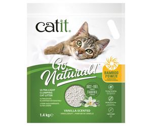Arena aglomerante ecológica de bambú para gatos - Catit Go Natural - Cantidad: 1,4 kg