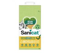 Arena Aglomerante Sanicat Natura Activa Recycled para Gatos 10 L
