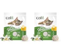 Arena Aglomerante Ultraligera de Bambú para Gatos Catit Go Natural, 1,4 kg (Paquete de 2)