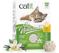 Arena Aglomerante Ultraligera de Bambú para Gatos Catit Go Natural, 3,6 kg