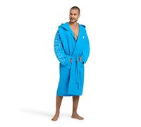 ARENA Albornoz de microfibra unisex Zeal Plus BLUE-WHITE, XS