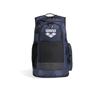 ARENA All Set 45L Mochila para Piscina, Natación, Viaje, Deporte y Tiempo Libre, Tejido Repelente al Agua, Tecnología de Control de Humedad, Bolsillo Ordenador, Correa Trolley, 45 litros, 55x38x28cm