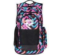 Arena all set backpack 45l allover texture
